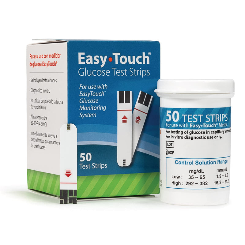 EasyTouch Glucose Test Strips, 150 Ct 150 Strips - BeesActive Australia