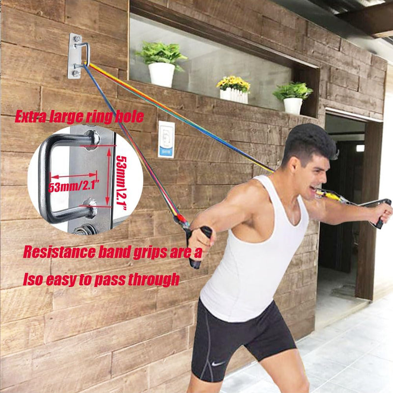 Wall Ceiling Mount Anchor Bracket for Gymnastic Rings,Olympic Rings,Yoga Swing, Hammock,Battle Ropes,Body Weight Strength Training Systems,Boxing Equipment - BeesActive Australia