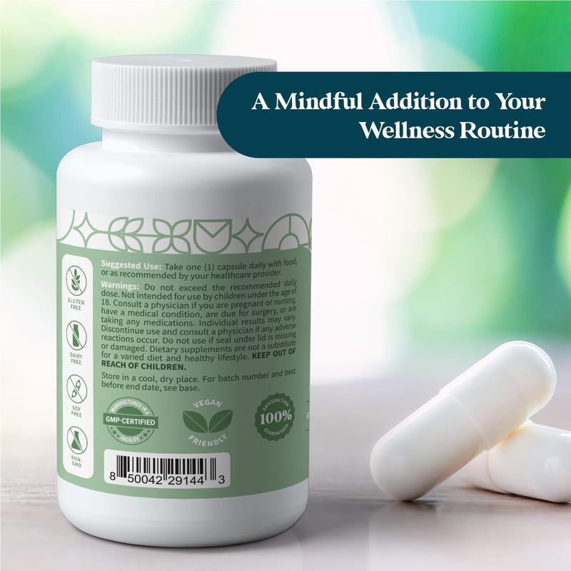 Pattern Wellness Sea Moss Complex Supplement – 30 Capsules | Sea Moss, Burdock Root, Bladderwrack, Vitamin C & Ginger – Supports Immune & Digestive Health – Vegan, Non-GMO 30 Count (Pack of 1)
