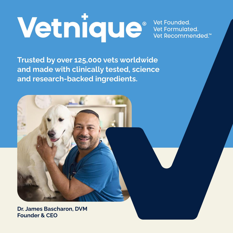 Vetnique Glandex Anal Gland Medicated Spray for Dogs & Cats (4oz) and Glandex Beef Liver Anal Gland Support Powder (5.5oz) Bundle
