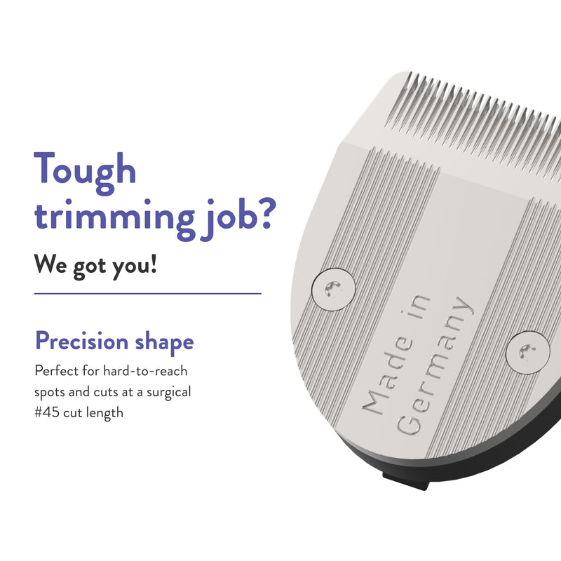 WAHL Professional Animal Vetiva Replacement Blade for The Vetiva Veterinary Mini Trimmer (02168), Silver - BeesActive Australia