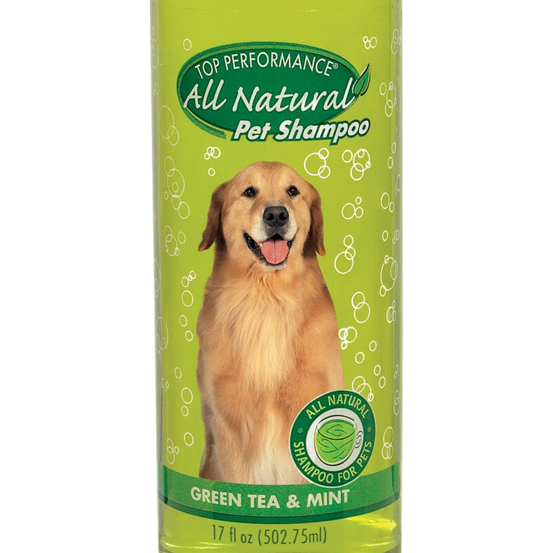 Top Performance Green Tea and Mint Shampoo for Puppies and Kittens – Natural Shampoo to Safely Bathe Young Pets, 17 Oz. 17 Ounce - BeesActive Australia