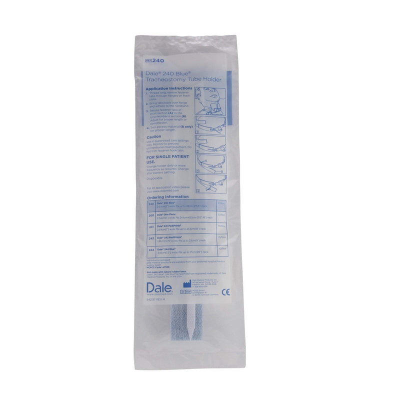 PT# -240 PT# # 240- Tube Holder Tracheostomy Dale Blue Adult One Size Fits Most 10/Bx by, Dale Medical Products Inc by Beststores - BeesActive Australia