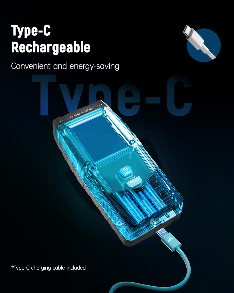 ERICKHILL EMF Meter, Detects Electric and Magnetic Fields, Handheld Digital EMF Detector with LCD Display, Sound-Light Alarm, Rechargeable Battery for Home, Office, and Appliances (Blue) Blue - BeesActive Australia