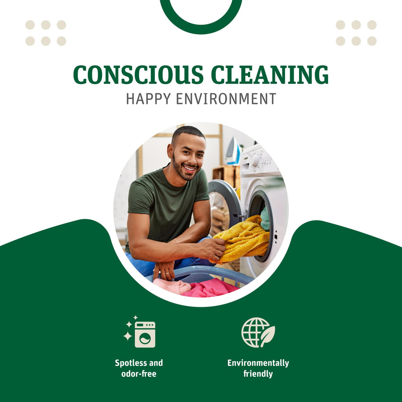 Grab Green Washing Machine and Dishwasher Cleaner Pods - Fragrance Free, 5 Cleaning Pods 5 Count (Pack of 1) - BeesActive Australia