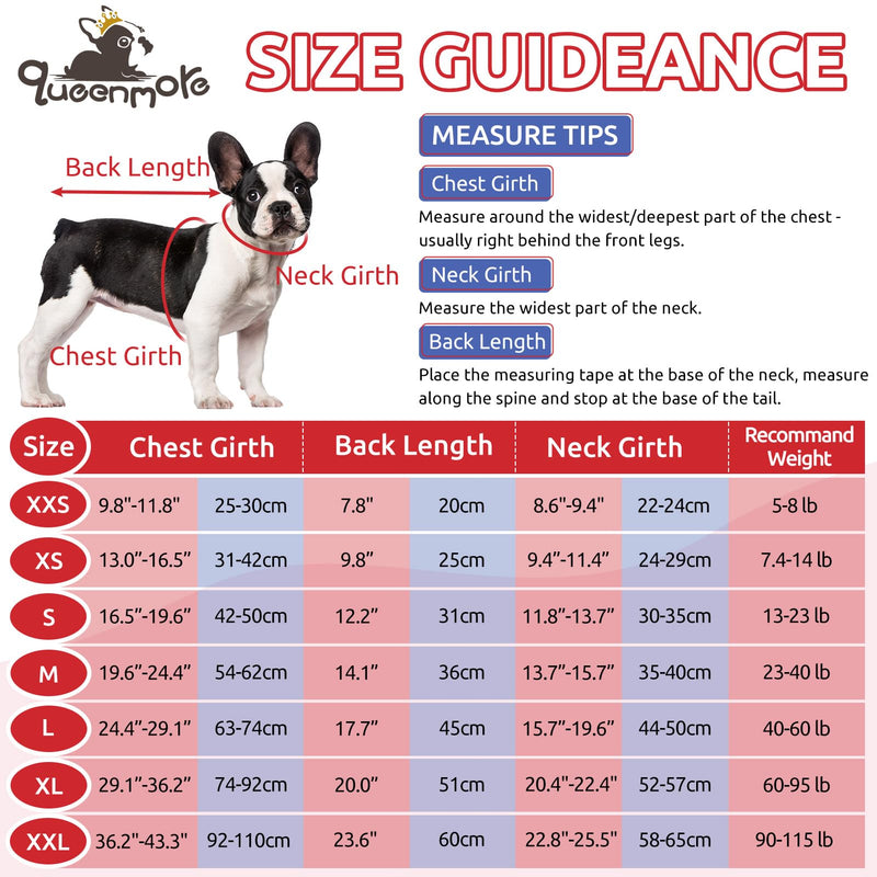 Queenmore Small Dog Sweaters, Soft Fleece Vest Pullover Dog Jacket with Leash Hole, Warm Winter Dog Clothes Cold Weather Doggy Dachshund Sweater for Small Dogs Cats Boy or Girl (Red, S) Red - BeesActive Australia