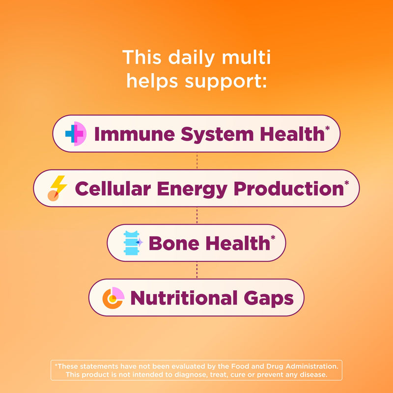 OLLY Kids Multi & Probiotic Gummy, Digestive Support - 120 Count Pouch 120 Count (Pack of 1)