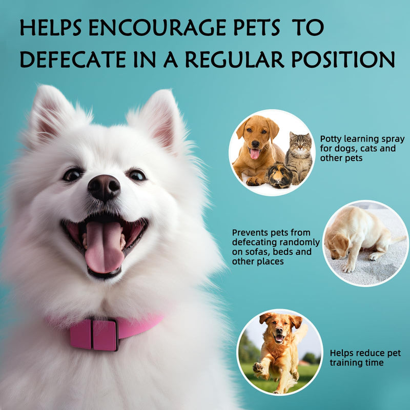 Dog Potty Training Spray,Potty Here Spray for Dogs for Indoors & Outdoor,Training Spray for Dogs to Pee in One Spot,Prevent Your Pet from Soiling The Carpet,120ML - BeesActive Australia