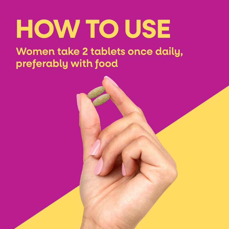 Nature's Way Alive! Women's 50+ Ultra Minis Multivitamin, 180 Mini Tablets | Complete Daily Women's Vitamins, High Potency Formula, Promotes Energy Metabolism and Muscle Function*, with Methylated B12
