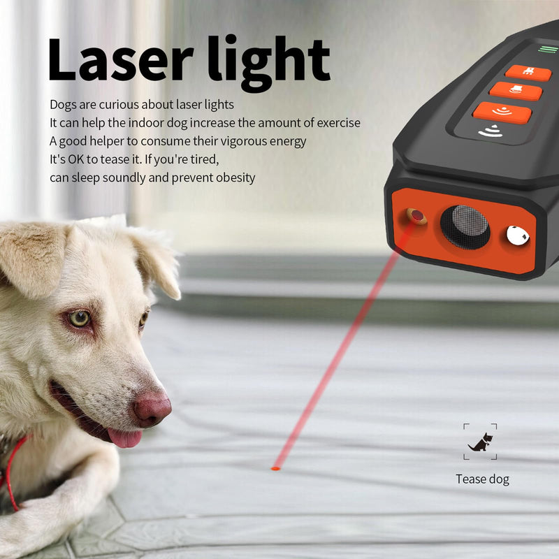 No Bark Ultra Anti Barking Device Dog,Nobark Ultra Dog Training Tool,3 Levels Rechargeable with Flashlight,for Large Medium Small Dogs Indoor & Outdoor (Black) Black