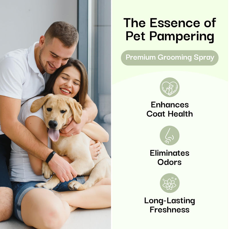 605Products | Premium Lavender Dog Cologne and Odor Eliminator - Long Lasting Dog Perfume Made with Essential Oils - Spray Deodorant for Smelly Dogs, Dog Grooming Spray (Lavender) 2 Fl Oz (Pack of 1) - BeesActive Australia