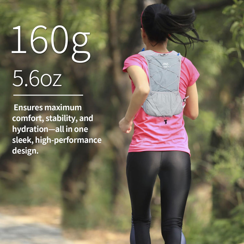 Lightweight Running Vest for Women and Men Hydration Backpack Pack with 1.5L Water Bladder Bag Running Gear Accessories for Hiking Trail Cycling Marathon Hot Pink