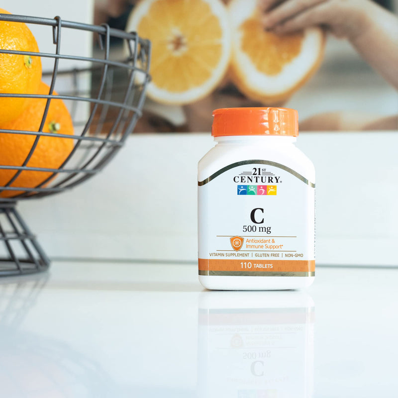 21st Century C 500 Mg Tablets, 110 Count (Pack of 2)
