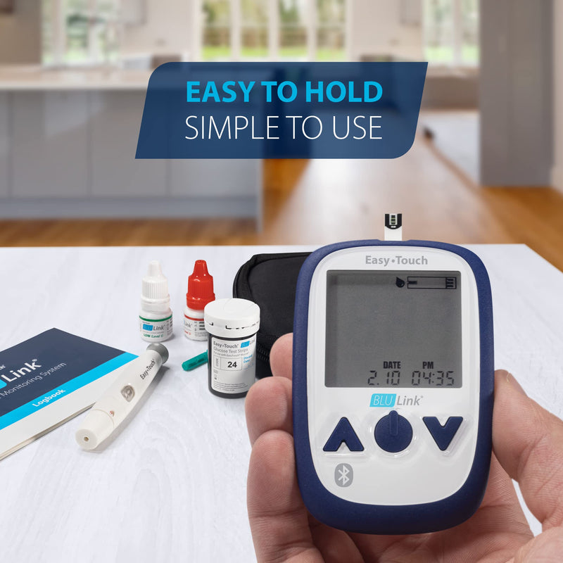 BluLink Diabetic Test Strips by Easy Touch, 150 Count, Compatible with BluLink Blood Glucose Monitor System - BeesActive Australia
