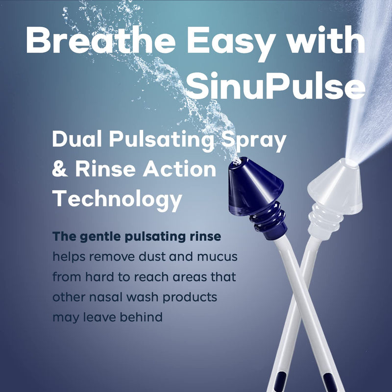 Sinupulse Elite Replacement Sinus Irrigator Tip (2 Pack) 2 Count (Pack of 1)