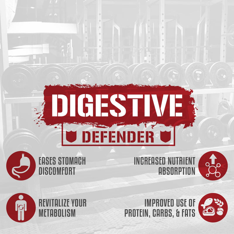 5% Nutrition Rich Piana Digestive Defender 2-in-1 Box with Probio-75 | Probiotic + Prebiotic & Diges-Ten Digestive Enzyme Formula (30 Svgs) Digestive Defender Kit
