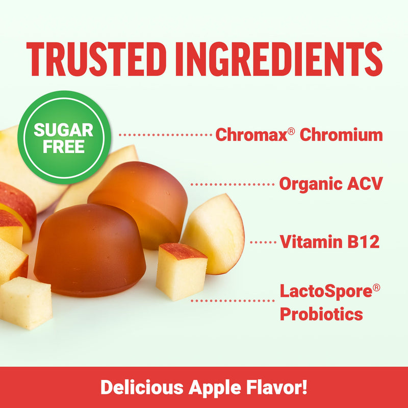 Force Factor ProbioSlim Apple Cider Vinegar Gummies 120 Count (Pack of 1) 120 Gummies
