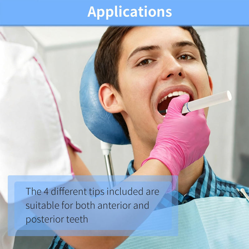 Annhua Gutta Percha Point Cutter with 4 Tips, Dental Tooth Gum Endo Obturation System with Heated Pen, Dentist Breaker Cutter Tools for Endodontics Root Canal Filling