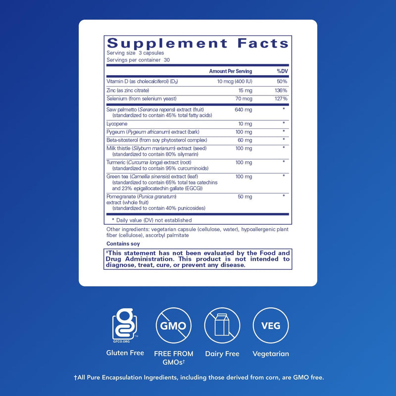 Pure Encapsulations SP Ultimate, 90 Capsules | Enhance Support for Healthy Prostate Function and Prostate Cellular Health* 90 Count (Pack of 1)