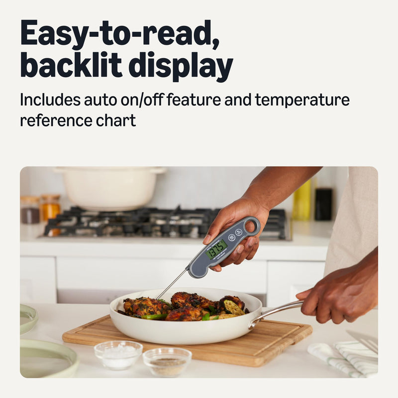 Amazon Basics Instant Read Digital Meat Thermometer, Water-Resistant - BeesActive Australia