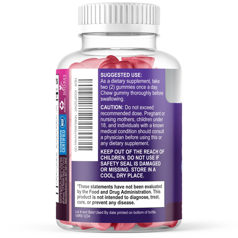 Multivitamin Gummies for Adults - Daily Adult Multivitamins Gummy with Vitamins A, C, D, B12 for Women & Men, Immune Support Gummy Multivitamins Supplement, Adult Multi VIT Vitamin - 120 Gummies 120 Count (Pack of 1)