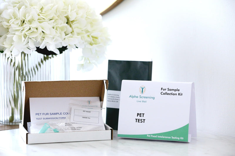 Alpha Screening Intolerance Test for Pets | Cats & Dogs | CQC Registered | 350 + tests | Results in 4-5 Days