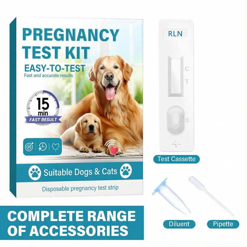 Dog Pregnancy Test Kit at Home - Accurate and Fast Dog Pregnancy Test, Convenient & Disposable Pregnancy Tests Strip (1PCS) 1 Count (Pack of 1)