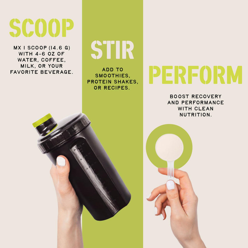 Iron Feather Collagen Powder | Unflavored | Multi-Collagen Protein with Vitamin C | Supports Joints, Tendons, Recovery, Skin, Hair and Nails | 10g Protein per Scoop | Clean and Functional Nutrition