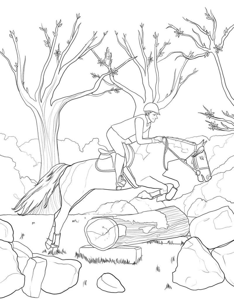 Horse Coloring Book: For Kids Ages 9-12 (Young Dreamers Coloring Books) - BeesActive Australia