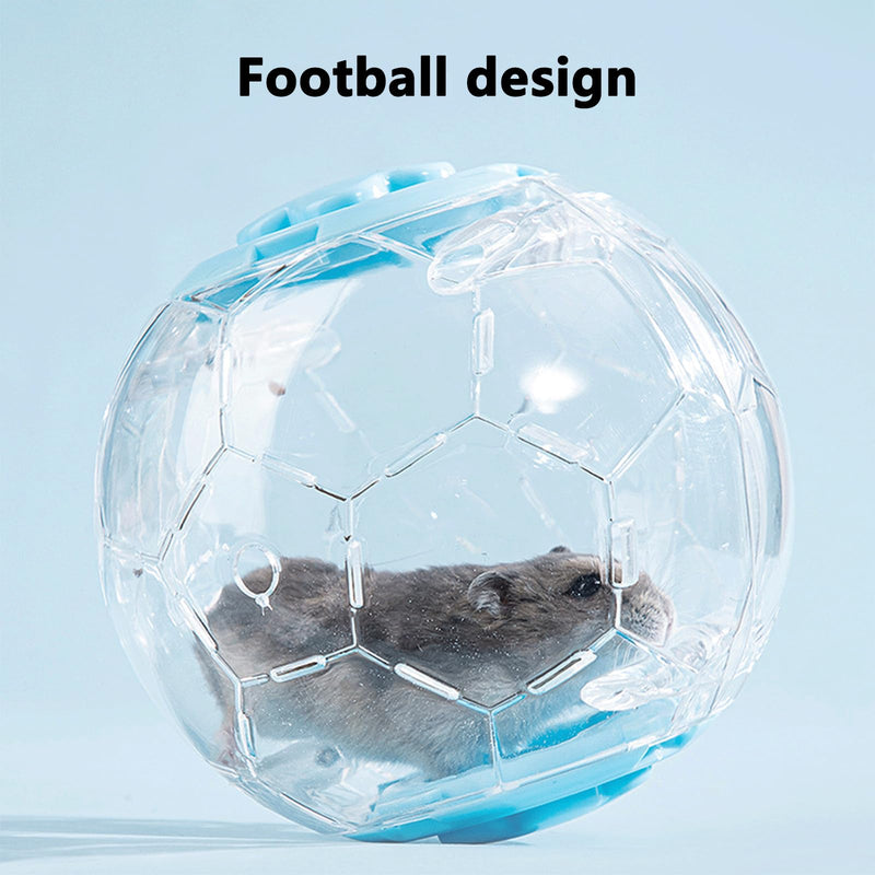 Hamster Ball - 6 Inch Dwarf Hamster Ball with Football Design, Exciting Hamster Toys for Your Small Pets (5.9in) 5.9in - BeesActive Australia