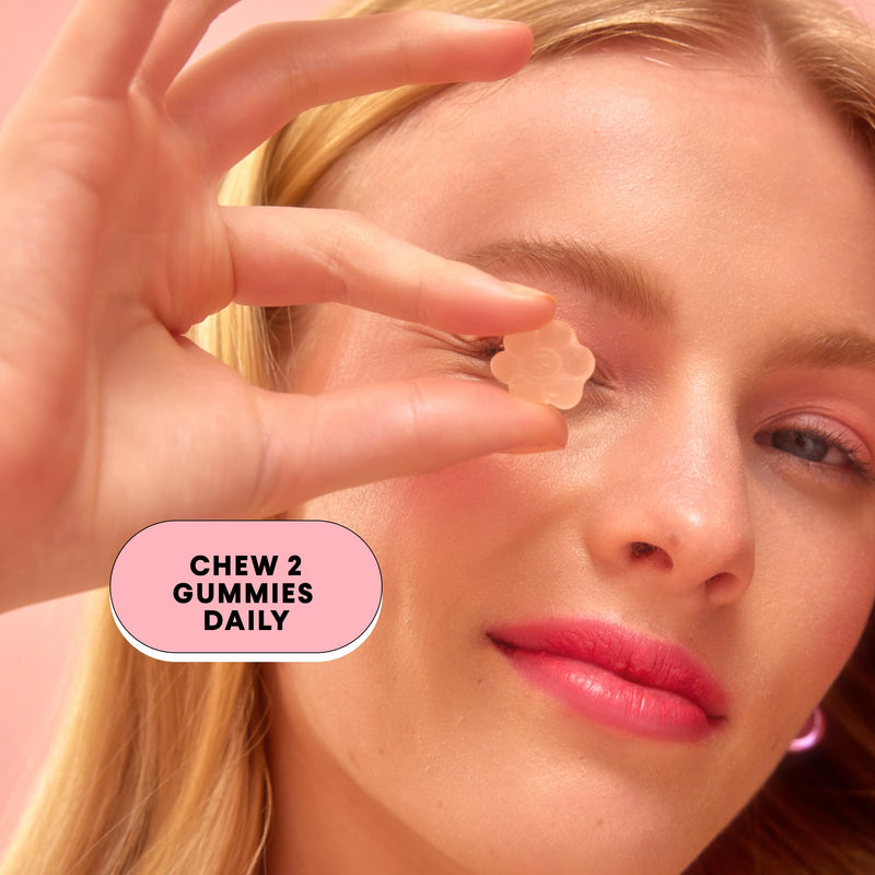 MONDAY HAIRCARE Hair Gummies with 2500 mcg Biotin, Vitamin C & Vitiman E for Thicker, Stronger and Healthier Hair 60ct