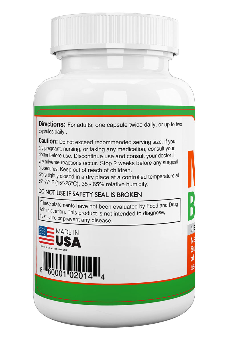 Mood Booster 60 Caps - Mood Enhancer Capsules Supports Optimal Mood, Stress Relief, Focus, for Men/Women | Supports Optimal Emotional Wellness, Curcumin, Saffron,