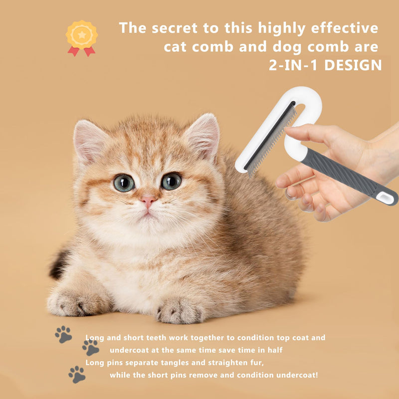 Flea Comb, TailGurus Effective Flea Comb for Cats & Dogs - Shedding Brush for All Pets - Long Hair Friendly - Durable - Versatile & Safe - Durable, Safe & Versatile - Portable, Pet-Friendly(TG2038) - BeesActive Australia