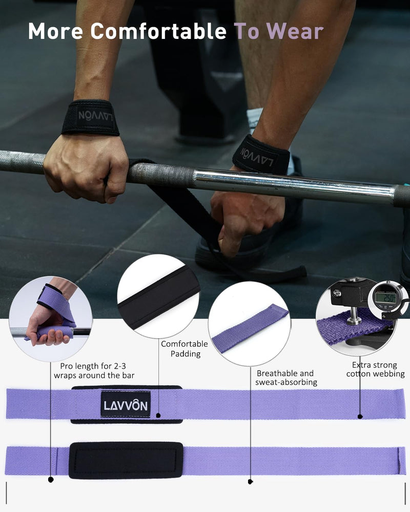 7Pcs-Barbell Pad Set for Hip Thrust - Squat Pad, Bench Press Workout Foam Weight Lifting Bar Cushion,Gym Accessories for Women with Bar Bad,with Gym Ankle Straps,Hip Resistance Bands,Lifting Strap Purple - BeesActive Australia