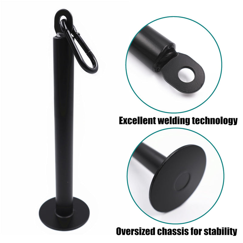 Arm Wrestling Training Strap Belt Hand Grip Arm Finger Forearm Exerciser Strengthener for Cable Machine and Free Weight red with 25mm loading pin