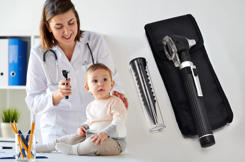 OdontoMed2011 - Mini Otoscope for Educational and Personal Use - Ideal for Medical and Nurse Students, Paramedics, EMT and Personal Use… (Green) Green - BeesActive Australia