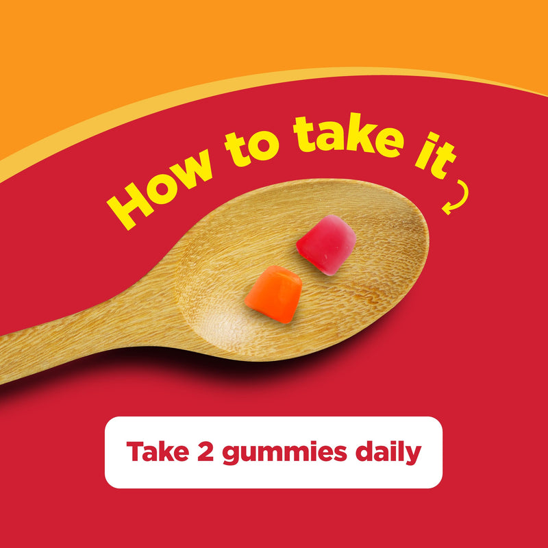 Chewable Vitamin D Gummies for Adults - Delicious Daily Vitamin D3 Gummies with D3 2000IU per Serving - Gluten and Gelatin Free Non-GMO Gummy for Adult Immunity Support - 60 Count