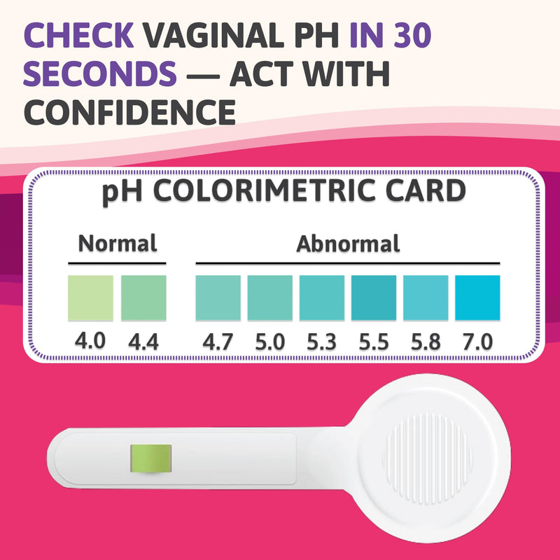 Exploro Vaginal pH Test Kit, Clinically-Tested Vaginal Infection Test Kit, Fast & Accurate Results for PH Balance for Women, Vaginal pH Test for BV, Yeast, at Home Testing Pack of 7 1 Count (Pack of 7)