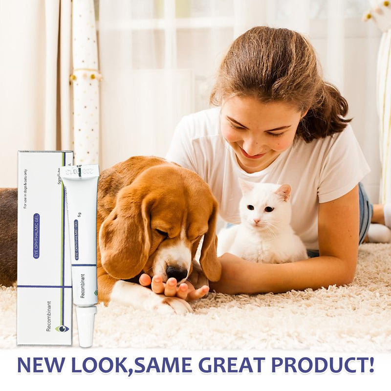 Eye Gel For Cats and Dogs,Soothes, Protects and Moisturizes, Fully Protects Your Pet'S Eyes from Serious Damage