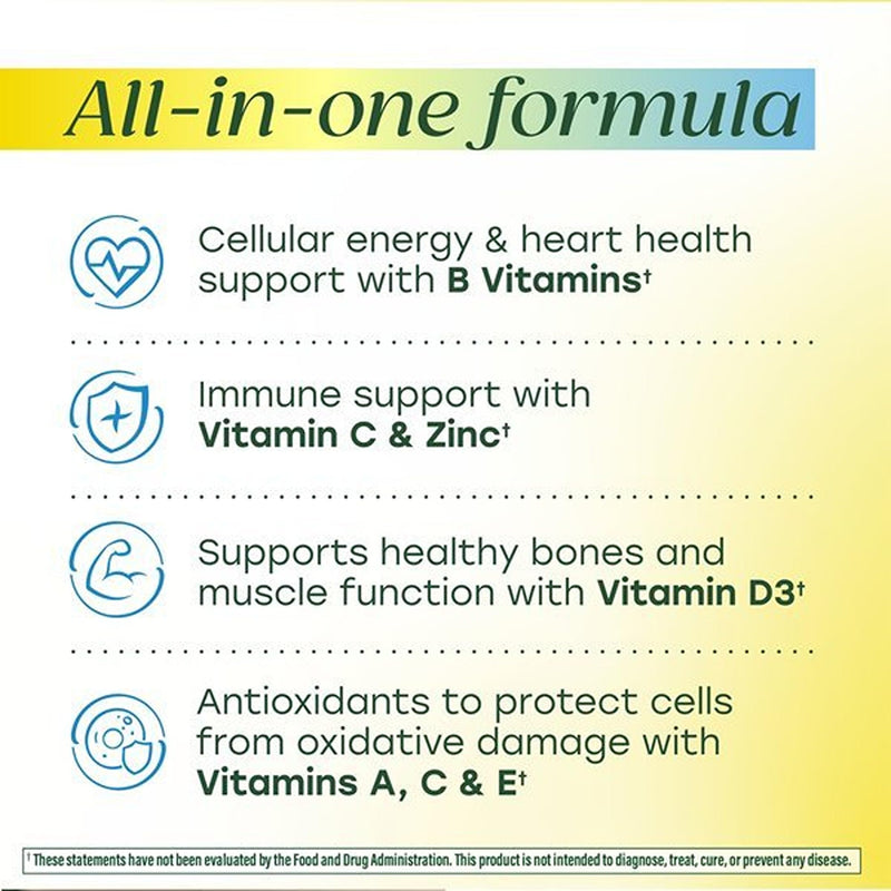 MegaFood One Daily Multivitamin for Men 40+ with 21 Nutrients, 30 Tablets | Immune Support, Heart, Muscle & Prostate Health, Methylated B12, Methylfolate, Vitamin D3, C & Zinc, Vegetarian, 30 Servings Unflavored 30 Count (Pack of 1)