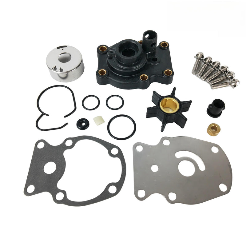 393630 Water Pump Impeller Repair Kit Replacement for Johnson Evinrude OMC Outboards 20 25 30 35 HP Boat Motor Engine Parts Sierra 18-3382 0393509 0393630