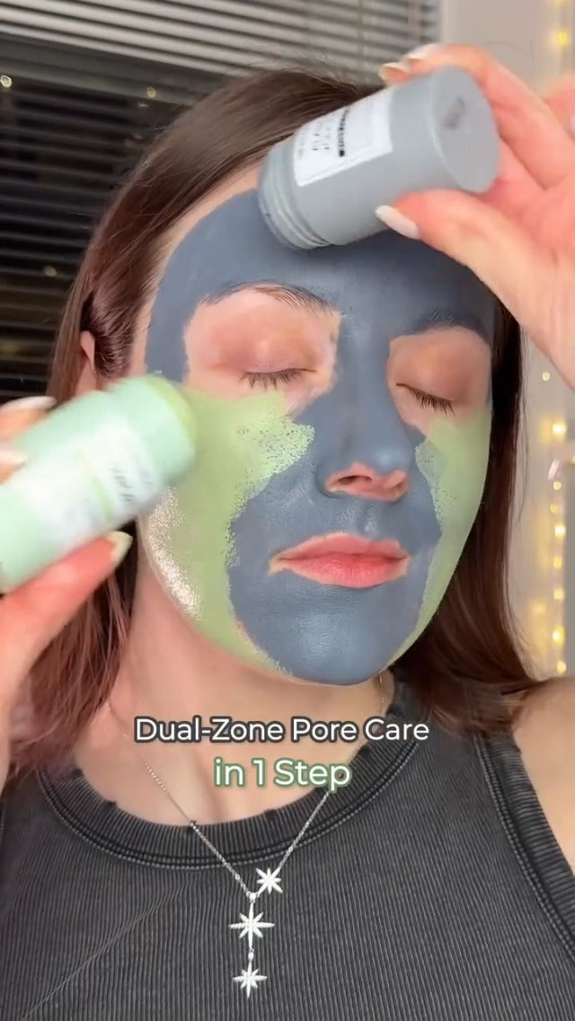 SKINTIFIC Clay Mask Stick Set with Alaska Volcanic Clay & Mugwort