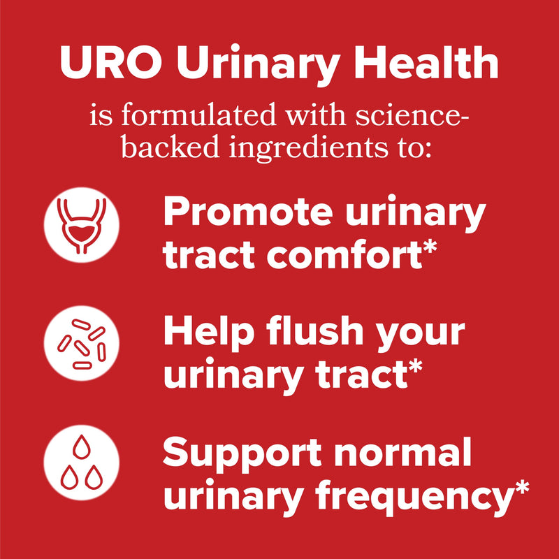 O Positiv URO Urinary Tract Health Supplement for Women, 60 Count (Pack of 1) - Urinary Support Vitamins with Pacran Complete Cranberry Extract, D-Mannose, & Vitamin C - Vegan & Gluten-Free 60 Count (Pack of 1)