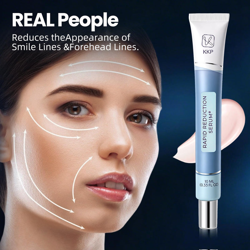 KKP Rapid Reduction Eye Serum & Face Lift Cream - Visibly Reduces Under-Eye Bags, Wrinkles, Dark Circles, Fine Lines & Crow's Feet Instantly, Anti Aging Wrinkle Remover for Face 3PACK - BeesActive Australia