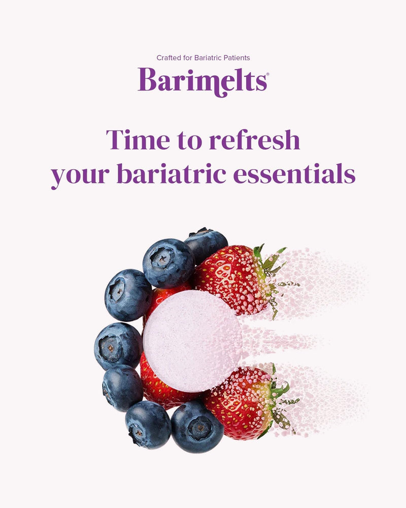 BariMelts Multivitamin, 120 Fast-Dissolving Tablets (2-Month Supply), Sugar-Free Bariatric Multivitamin for Women, Natural Fruit Flavor 60 Count (Pack of 2)