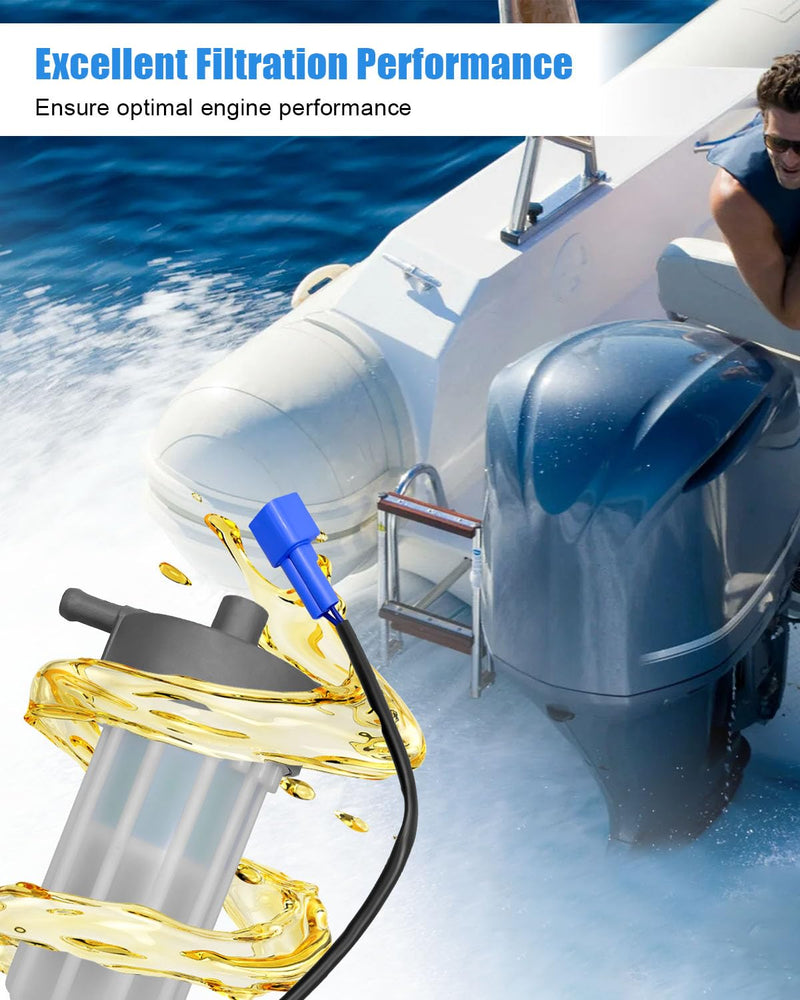 6P3-24560-03 Cartridge Fuel Water Separator Filter Assembly w/Fuel Filter and O-Ring Fit for YAMAHA F200 F225 F250 LF150 LF200 LF225 LF250 4-Stroke 150HP-350HP, Outboard Engine - BeesActive Australia