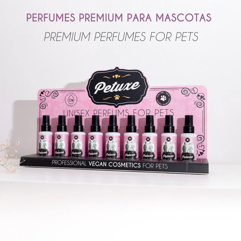 Petuxe Vegan Perfume for Dogs. Eau de cologne spray for pets. Pet Odor Corrector Puppies and adults. Long-lasting effect (Luna) Luna - BeesActive Australia
