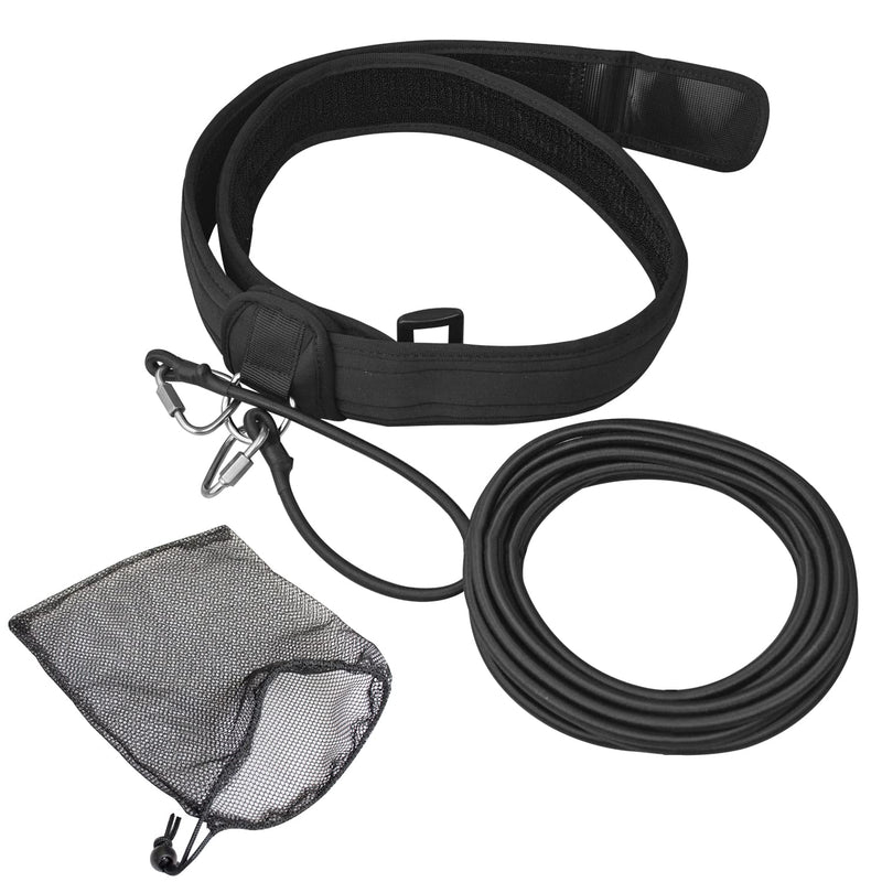 UCEDER Swim Resistance Belt - Swim Tether & Training Leash Swim Waist Belt