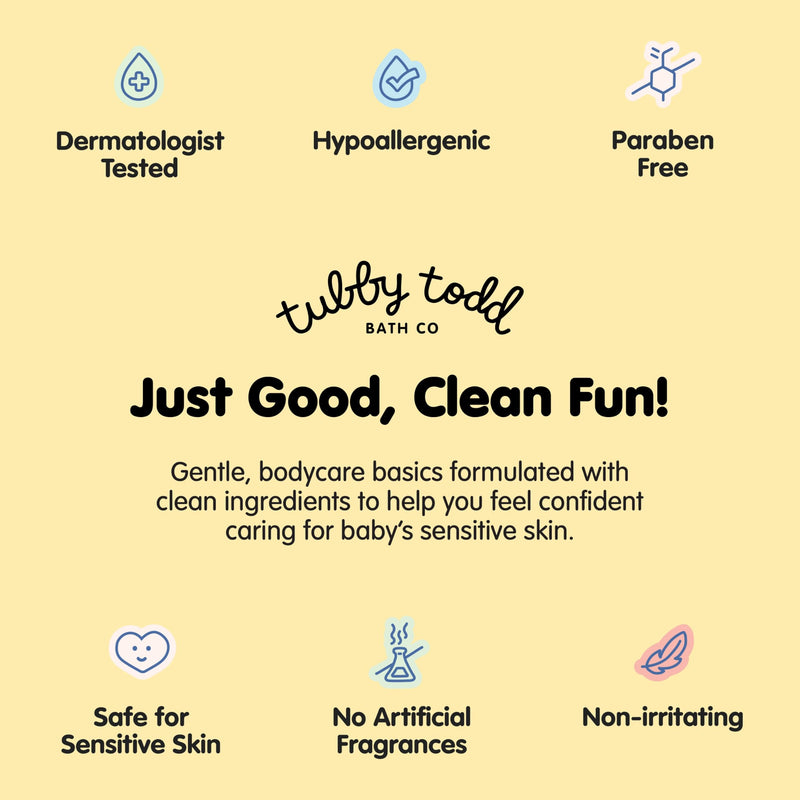 TUBBY TODD All Over Ointment - Baby Eczema Cream, Everyday Multi-Purpose Sensitive, Dry, Irritation Baby Skin Relief Cream, Steroid & Gluten Free, Fragrance Free, 3.5 oz & 8oz, 2 Pack 2 Pack - 3.5 Ounce & 8 Ounce - BeesActive Australia