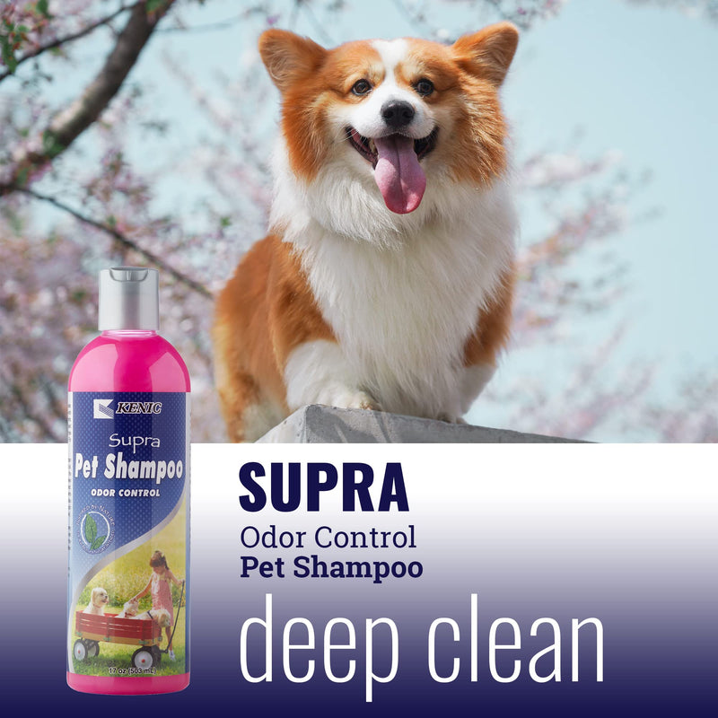 Kenic Supra Odor Control Shampoo, 17-Ounce - PawsPlanet Australia